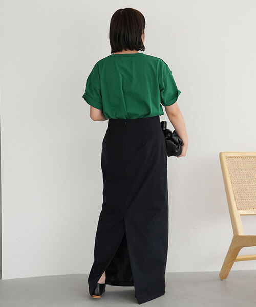 SLOBE IENA（スローブイエナ）の「CHATEAU ロゴTEE（Tシャツ/カットソー・レディース・ホワイト/レッド/グリーン・FREE）」の13枚目の写真