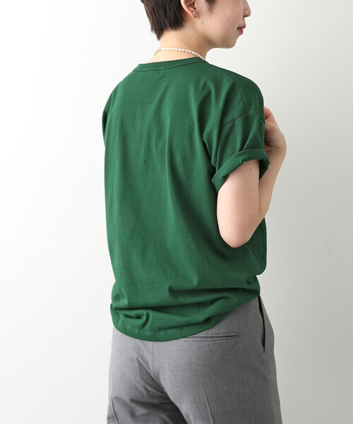 SLOBE IENA（スローブイエナ）の「CHATEAU ロゴTEE（Tシャツ/カットソー・レディース・ホワイト/レッド/グリーン・FREE）」の21枚目の写真