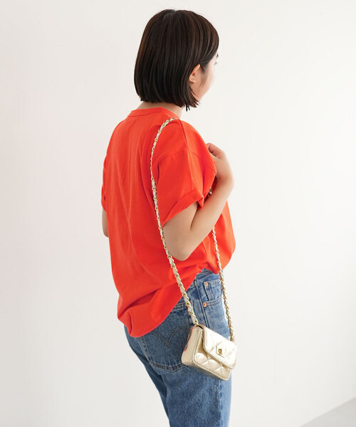 SLOBE IENA（スローブイエナ）の「CHATEAU ロゴTEE（Tシャツ/カットソー・レディース・ホワイト/レッド/グリーン・FREE）」の15枚目の写真