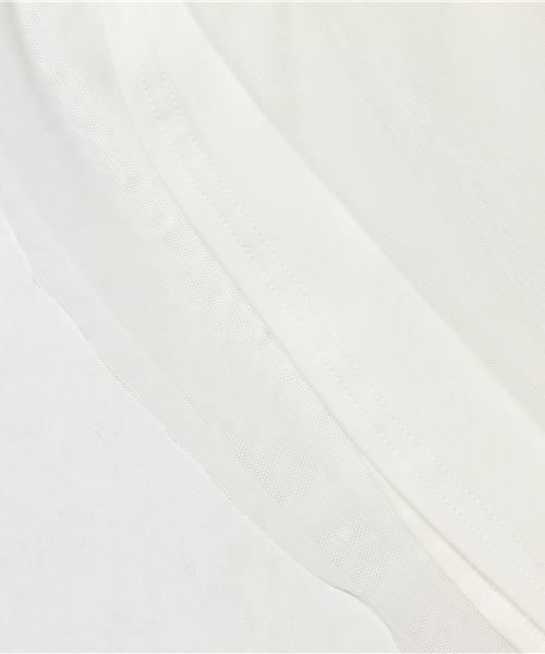 mystic（ミスティック）の「チュールスカート（スカート・レディース・ネイビー/ブラック/オフホワイト・ﾌﾘ-）」の11枚目の写真