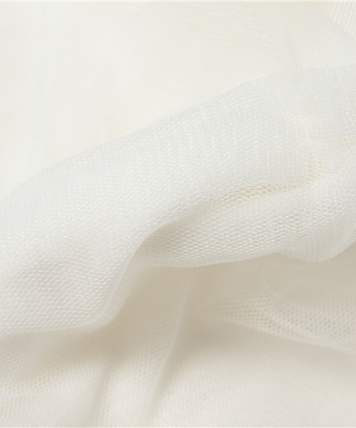 mystic（ミスティック）の「チュールスカート（スカート・レディース・ネイビー/ブラック/オフホワイト・ﾌﾘ-）」の12枚目の写真