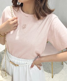 apres jour | ラインストーンロゴTシャツ【ZOZOTOWN限定アイテム】(Tシャツ/カットソー)