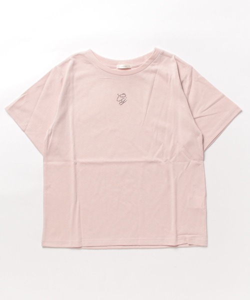 apres jour(アプレジュール)の「ラインストーンロゴTシャツ【ZOZOTOWN限定アイテム】(Tシャツ/カットソー・レディース・ライトブルー/オフホワイト/ライトピンク・フリー/X-LARGE)」の11枚目の写真