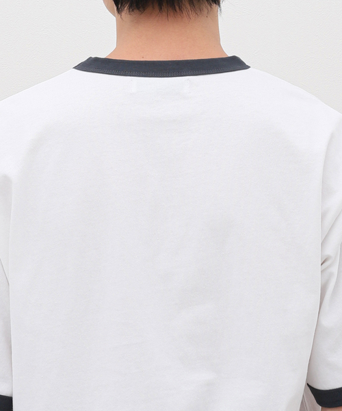 B.C STOCK（ベーセーストック）の「リンガーTシャツ bike（Tシャツ/カットソー・メンズ・ホワイト系その他/ホワイト×ホワイト・MEDIUM/LARGE）」の10枚目の写真