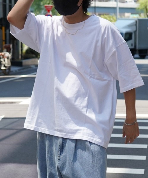 Aim For（エイムフォー）の「ベーシック / ピグメント加工 オーバーサイズブランクTシャツ ユニセックス （Tシャツ/カットソー・メンズ・ホワイト/チャコールグレー/ブラック・L/M）」の12枚目の写真