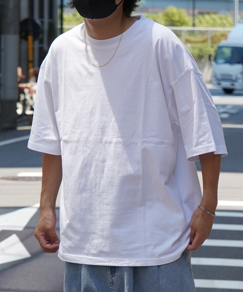 Aim For（エイムフォー）の「ベーシック / ピグメント加工 オーバーサイズブランクTシャツ ユニセックス （Tシャツ/カットソー・メンズ・ホワイト/チャコールグレー/ブラック・L/M）」の13枚目の写真