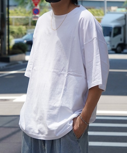 Aim For（エイムフォー）の「ベーシック / ピグメント加工 オーバーサイズブランクTシャツ ユニセックス （Tシャツ/カットソー・メンズ・ホワイト/チャコールグレー/ブラック・L/M）」の14枚目の写真