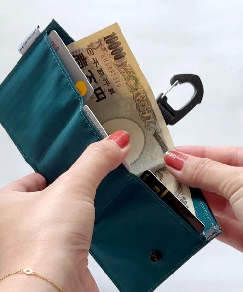 WEEKEND(ER)（ウィークエンダー）の「WEEKEND(ER) ウィークエンダー coruri HUNGWALLET “RIP”（ポーチ・メンズ・ブラック/グレー・FREE）」の12枚目の写真