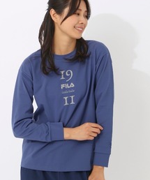 【FILA:フィラ】レディーストリコット長袖Tシャツ