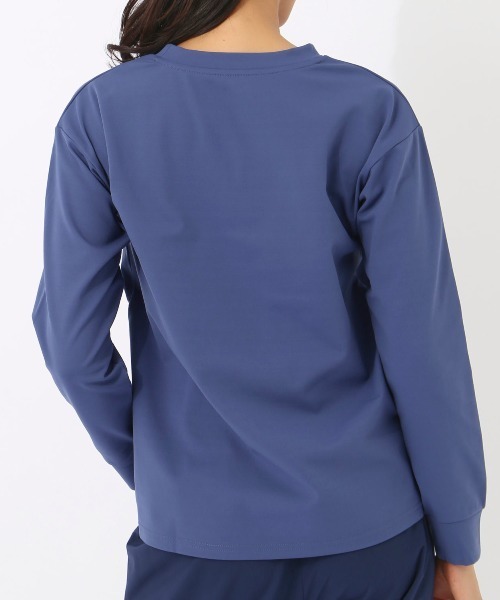 FILA(フィラ)の「【FILA:フィラ】レディーストリコット長袖Tシャツ(Tシャツ/カットソー・レディース・ダークブルー/ブラック/ピンク・MEDIUM/X-LARGE/LARGE)」の18枚目の写真