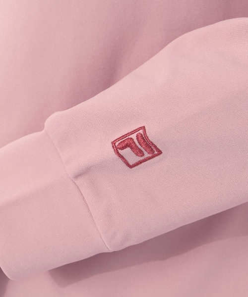 FILA(フィラ)の「【FILA:フィラ】レディーストリコット長袖Tシャツ(Tシャツ/カットソー・レディース・ダークブルー/ブラック/ピンク・MEDIUM/X-LARGE/LARGE)」の7枚目の写真