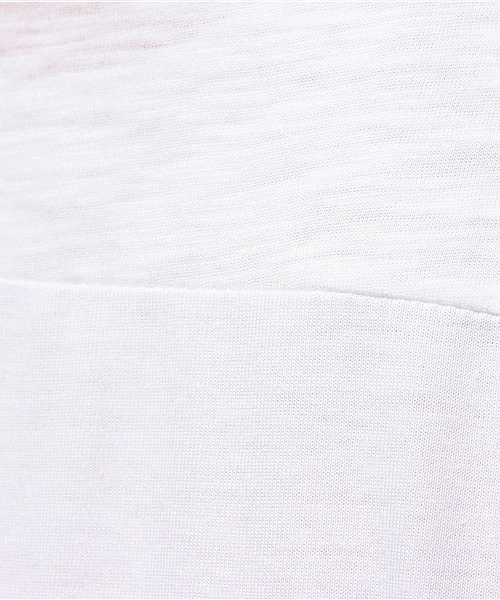 VENCEEXCHANGE(ヴァンスエクスチェンジ)の「異素材切替Tシャツ (Tシャツ/カットソー・メンズ・オフホワイト/オリーブ/ネイビー・MEDIUM/LARGE)」の10枚目の写真