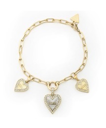 Guess | LOVE ME TENDER Triple Heart Paperlink Bracelet(ブレスレット)