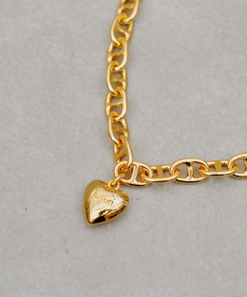 CIAOPANIC（チャオパニック）の「【WEB限定】【Keyon/キーオン】ボリュームハートネックレス / plump heart chain necklace（ネックレス・レディース・ゴールド/シルバー・FREE）」の10枚目の写真