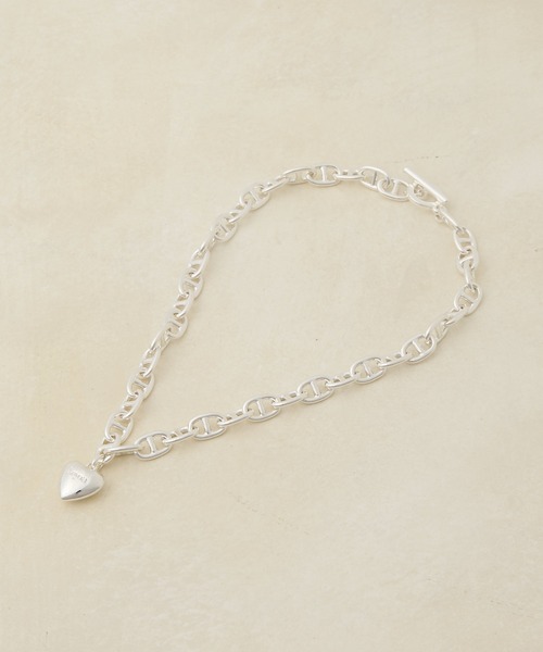 CIAOPANIC（チャオパニック）の「【WEB限定】【Keyon/キーオン】ボリュームハートネックレス / plump heart chain necklace（ネックレス・レディース・ゴールド/シルバー・FREE）」の14枚目の写真