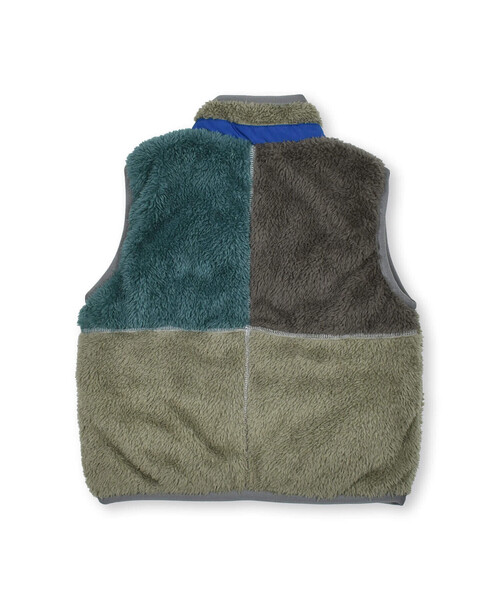 Noeil aime BeBe（ノイユエイムベベ）の「ボア配色切り替えベスト(90~130cm)（ベスト・キッズ・ベージュ系その他/グリーン系その他・110cm/90cm/100cm/120cm/130cm）」の11枚目の写真
