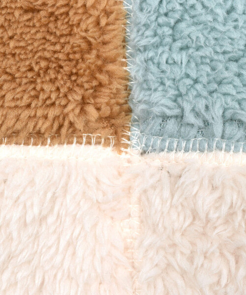 Noeil aime BeBe（ノイユエイムベベ）の「ボア配色切り替えベスト(90~130cm)（ベスト・キッズ・ベージュ系その他/グリーン系その他・110cm/90cm/100cm/120cm/130cm）」の22枚目の写真