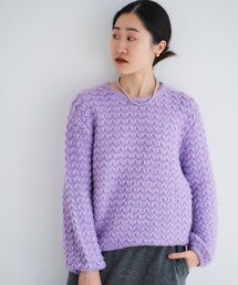 le.coeur blanc | ハート柄ニットプルオーバー(ニット/セーター)