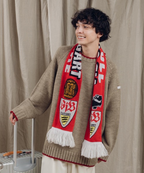 MUHET（ミュエータ）の「襟配色ニット（ニット/セーター）」 - WEAR