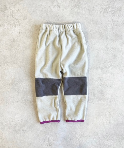 Life Support Products（ライフサポートプロダクツ）の「リサイクルフリースツートーンロングパンツ（80～150cm）（その他パンツ・キッズ・グリーン/サンドベージュ/ブルー・110/140/150/120/100/90/80/130）」の2枚目の写真