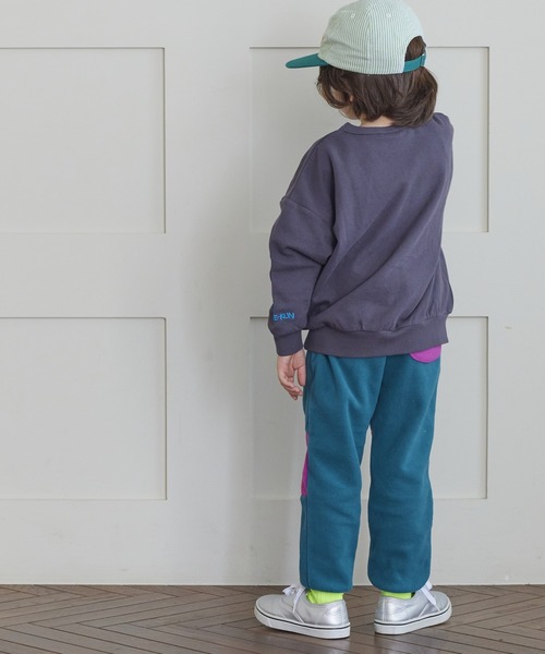 Life Support Products（ライフサポートプロダクツ）の「リサイクルフリースツートーンロングパンツ（80～150cm）（その他パンツ・キッズ・グリーン/サンドベージュ/ブルー・110/140/150/120/100/90/80/130）」の9枚目の写真
