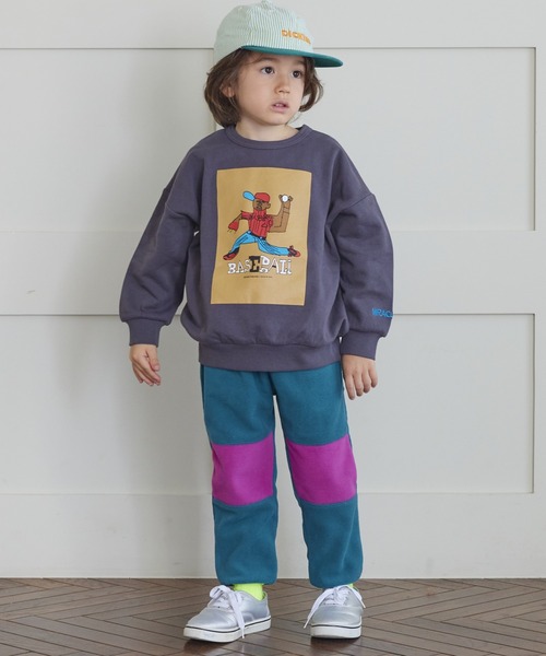 Life Support Products（ライフサポートプロダクツ）の「リサイクルフリースツートーンロングパンツ（80～150cm）（その他パンツ・キッズ・グリーン/サンドベージュ/ブルー・110/140/150/120/100/90/80/130）」の7枚目の写真