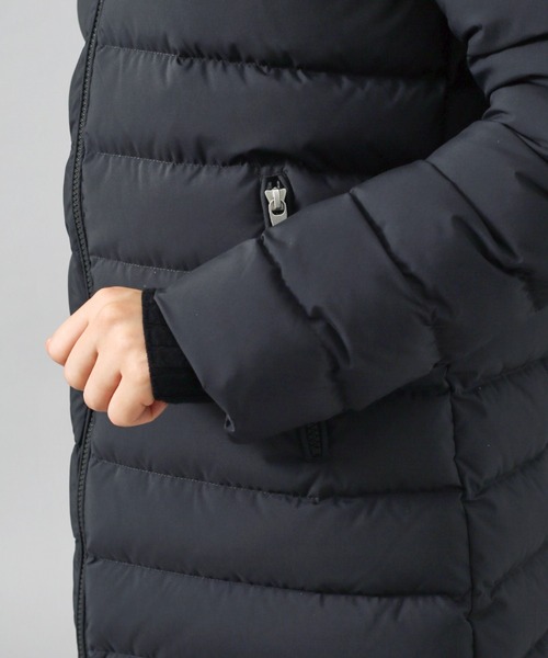 PYRENEX フード付き ダークグレー　ダウンジャケット FR 34JP 36 FREAK'S STORE ダウンコート ダウンジャケット Pyrenex