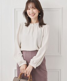 couture brooch | ツイルベネフレアチュニック(シャツ/ブラウス)