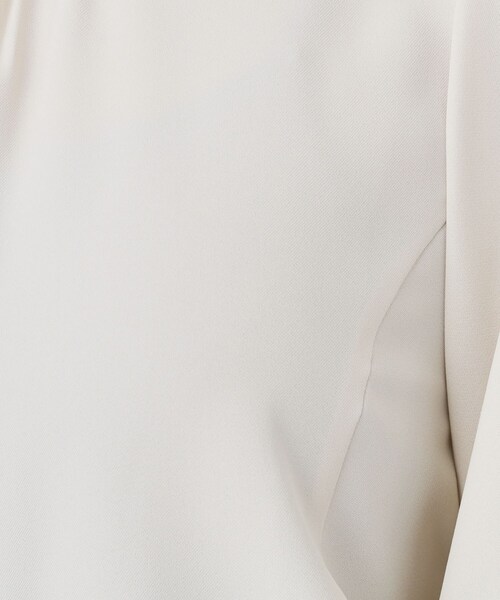 couture brooch（クチュールブローチ）の「◆ツイルベネフレアチュニック（シャツ/ブラウス・レディース・アイボリー/キャメル/ブラック・38/42）」の12枚目の写真