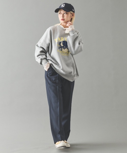 MERLOT(メルロー)の「レースハイネックブラウス(シャツ/ブラウス・レディース・ナチュラル/ホワイト・FREE)」の10枚目の写真