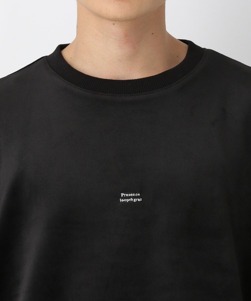 RAGEBLUE(レイジブルー)の「プチ刺繍/マイクロシャギークルーネックプルオーバー(スウェット・メンズ・ブルー/ホワイト/グリーン/ブラック・MEDIUM/LARGE/SMALL)」の11枚目の写真