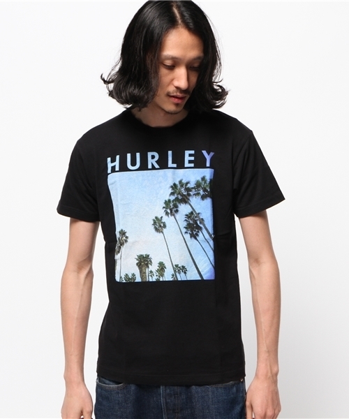 Hurley （ハーレー）の「CALI VIBES PREMIUM（Tシャツ/カットソー・メンズ・ブラック/ホワイト・SMALL/LARGE/MEDIUM/X-LARGE）」の3枚目の写真