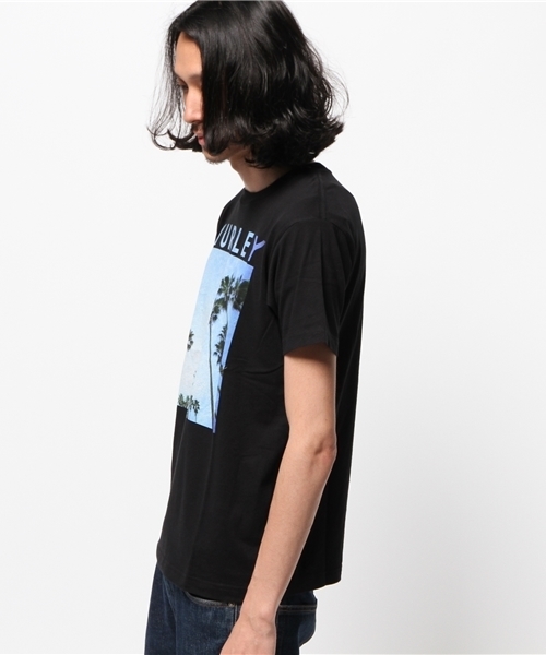 Hurley （ハーレー）の「CALI VIBES PREMIUM（Tシャツ/カットソー・メンズ・ブラック/ホワイト・SMALL/LARGE/MEDIUM/X-LARGE）」の4枚目の写真