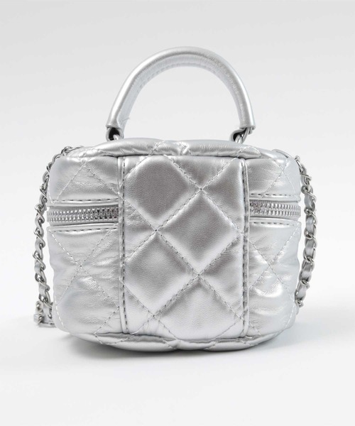 miette（ミエット）の「ビジューバニティバッグ（ショルダーバッグ・レディース・ホワイト/ブラック/シルバー・FREE）」の15枚目の写真