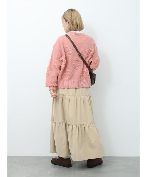 ehka sopo（エヘカソポ）の「◎モフモフ水玉ニット（ニット/セーター