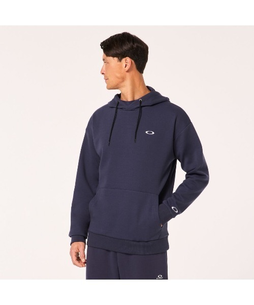 OAKLEY(オークリー)の「オークリー ENHANCE FUNDAMENTAL FLEECE HOODY 1.0 フリース/パーカー・フーディー/TRAINING スポーツ・トレーニング/OAKLEY(パーカー・メンズ・ブラック/ブラウン/ネイビー/ライトブルー/ピンク・L/M/S/XL/XS)」の4枚目の写真