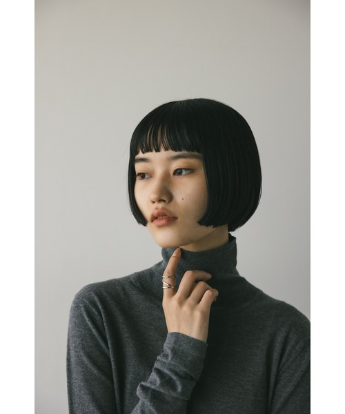 STYLEMIXER(スタイルミキサー)の「ウォッシャブルハイネックニット(ニット/セーター・レディース・ホワイト/バーガンディー/グリーン/グレー・FREE)」の11枚目の写真