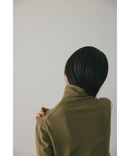STYLEMIXER(スタイルミキサー)の「ウォッシャブルハイネックニット(ニット/セーター・レディース・ホワイト/バーガンディー/グリーン/グレー・FREE)」の20枚目の写真