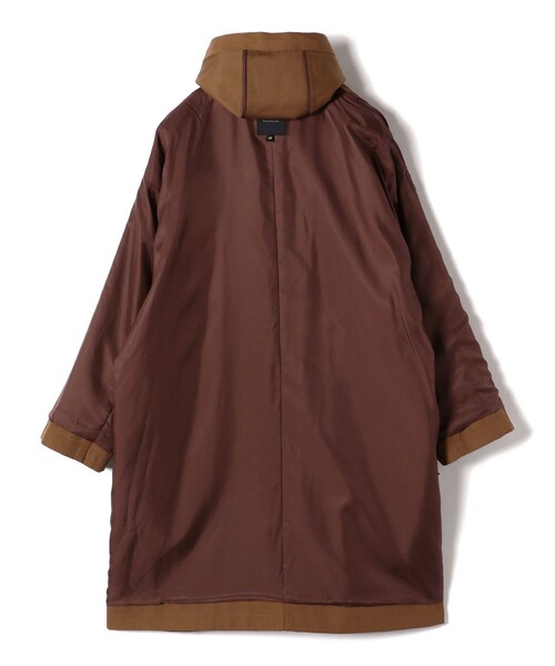 セール】SHIPS Primary Navy Label:ウール フード コート（その他