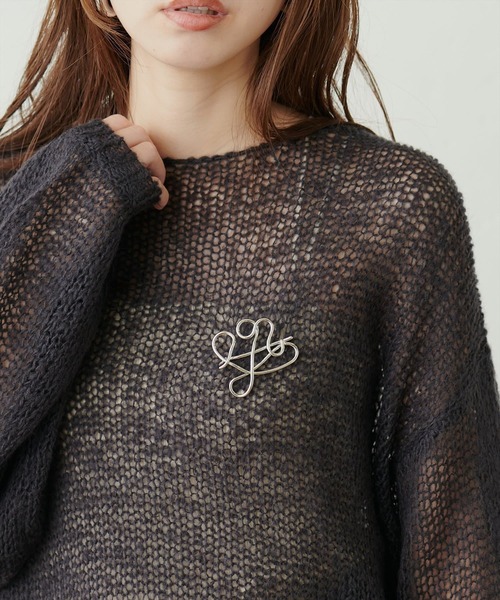 natural couture(ナチュラルクチュール)の「ブローチ(ブローチ/コサージュ・レディース・ゴールド/シルバー・FREE)」の4枚目の写真