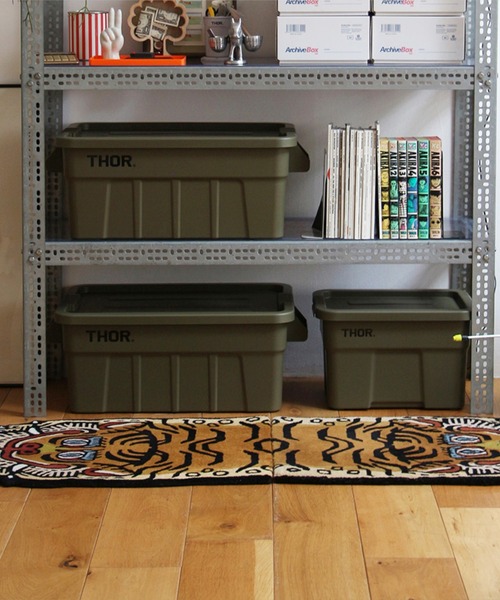 HIGHTIDE（ハイタイド）の「THOR LARGE TOTES DC ソー ラージトート ディーシー 53L 収納ボックス 蓋付き コンテナー（収納グッズ・メンズ・オレンジ/ベージュ/ライトグレー/ブラック/オリーブ・FREE）」の22枚目の写真