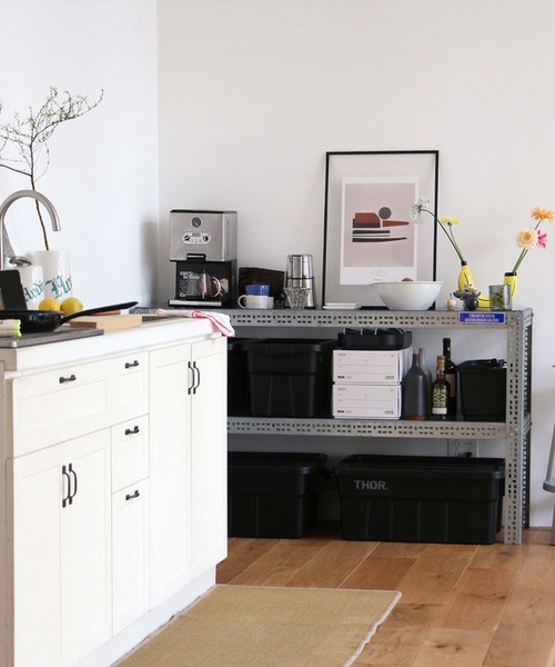 HIGHTIDE（ハイタイド）の「THOR LARGE TOTES DC ソー ラージトート ディーシー 53L 収納ボックス 蓋付き コンテナー（収納グッズ・メンズ・オレンジ/ベージュ/ライトグレー/ブラック/オリーブ・FREE）」の16枚目の写真