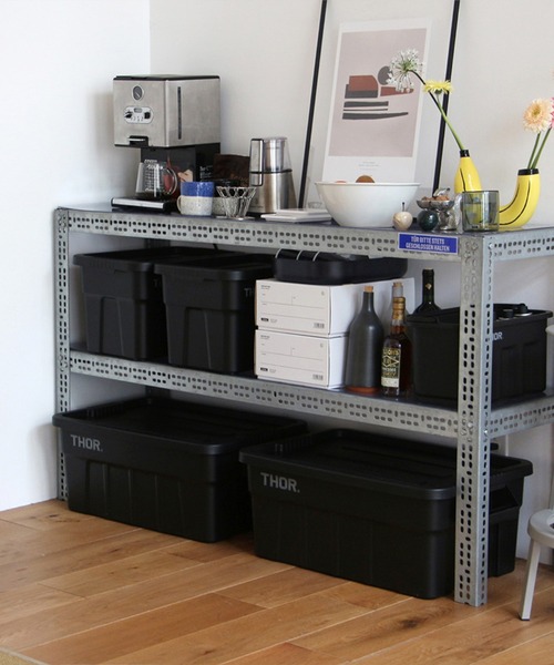 HIGHTIDE（ハイタイド）の「THOR LARGE TOTES DC ソー ラージトート ディーシー 53L 収納ボックス 蓋付き コンテナー（収納グッズ・メンズ・オレンジ/ベージュ/ライトグレー/ブラック/オリーブ・FREE）」の17枚目の写真