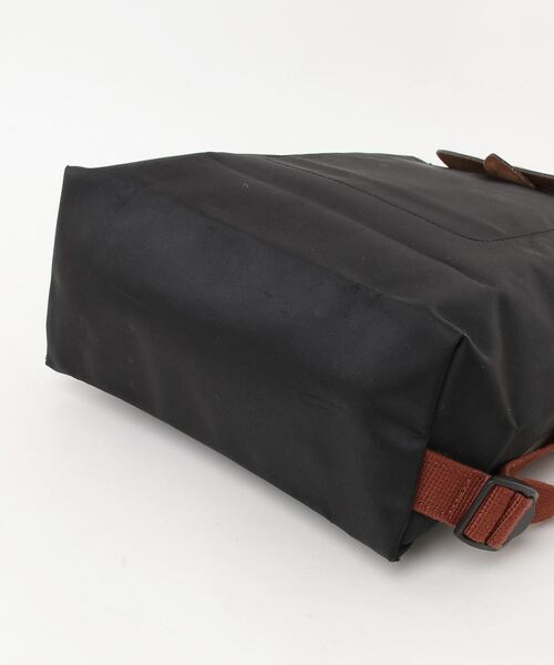 LONGCHAMP(ロンシャン)の「ワンポイントリュック(バックパック/リュック・レディース・ブラック・-)」の2枚目の写真