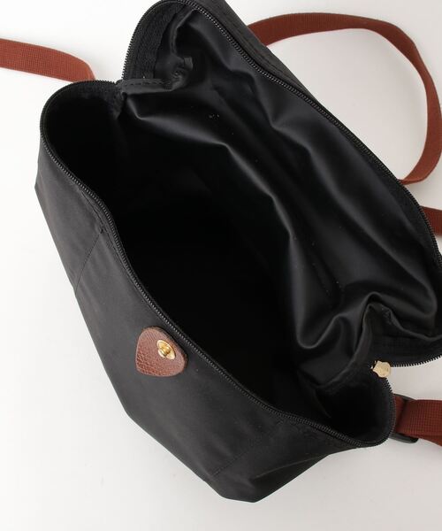 LONGCHAMP(ロンシャン)の「ワンポイントリュック(バックパック/リュック・レディース・ブラック・-)」の4枚目の写真
