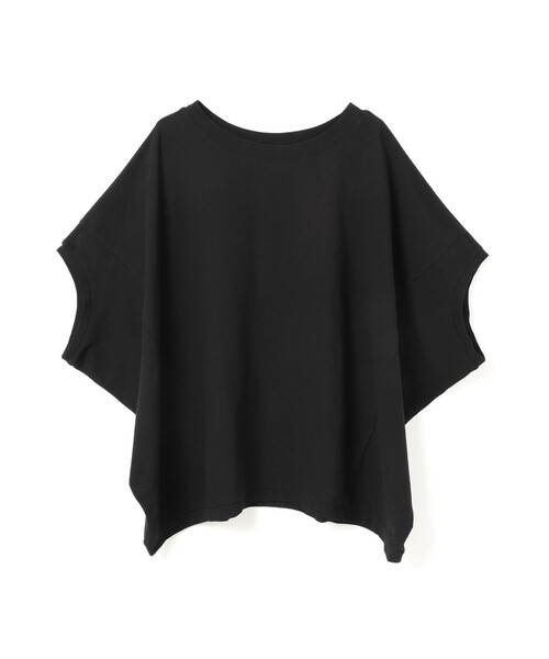 mizuiroind（ミズイロインド）の「mizuiro ind コクーンワイドプルオーバー（Tシャツ/カットソー・レディース・ライトグレー/オフホワイト/ブラック/チャコールグレー/ブルー/グレー・FREE）」の3枚目の写真