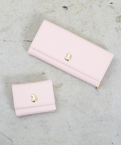 SUNNY SIDE:お座りハリちゃん ハリネズミ がま口 三つ折財布（財布