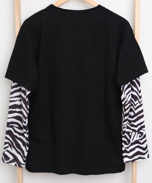 NEIRAMI 売れ筋商品|||ネイラミ Tシャツ トップス レディース Tops Black ハイドレープ トロミポンチ オーバーサイズTシャツ（Tシャツ