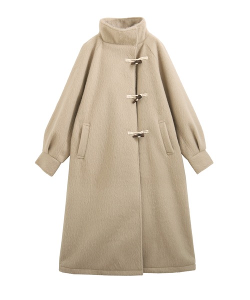 nouvellemoi（ヌーベルモイ）の「スタンドカラーダッフル風コート