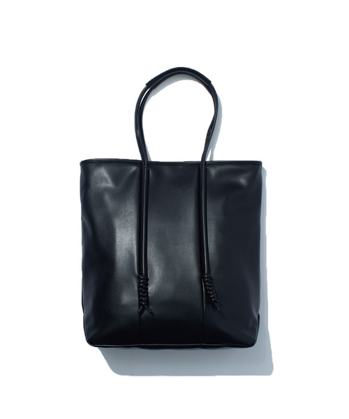 K05326T1 超美品 F/CE. TECH LEATHERトートバッグ F/CE. (エフシーイー) TECH LEATHER TOTE / テックレザートート